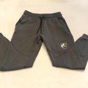 COPY - Alphalete men’s size small tapered sweatpants workout gray w pockets